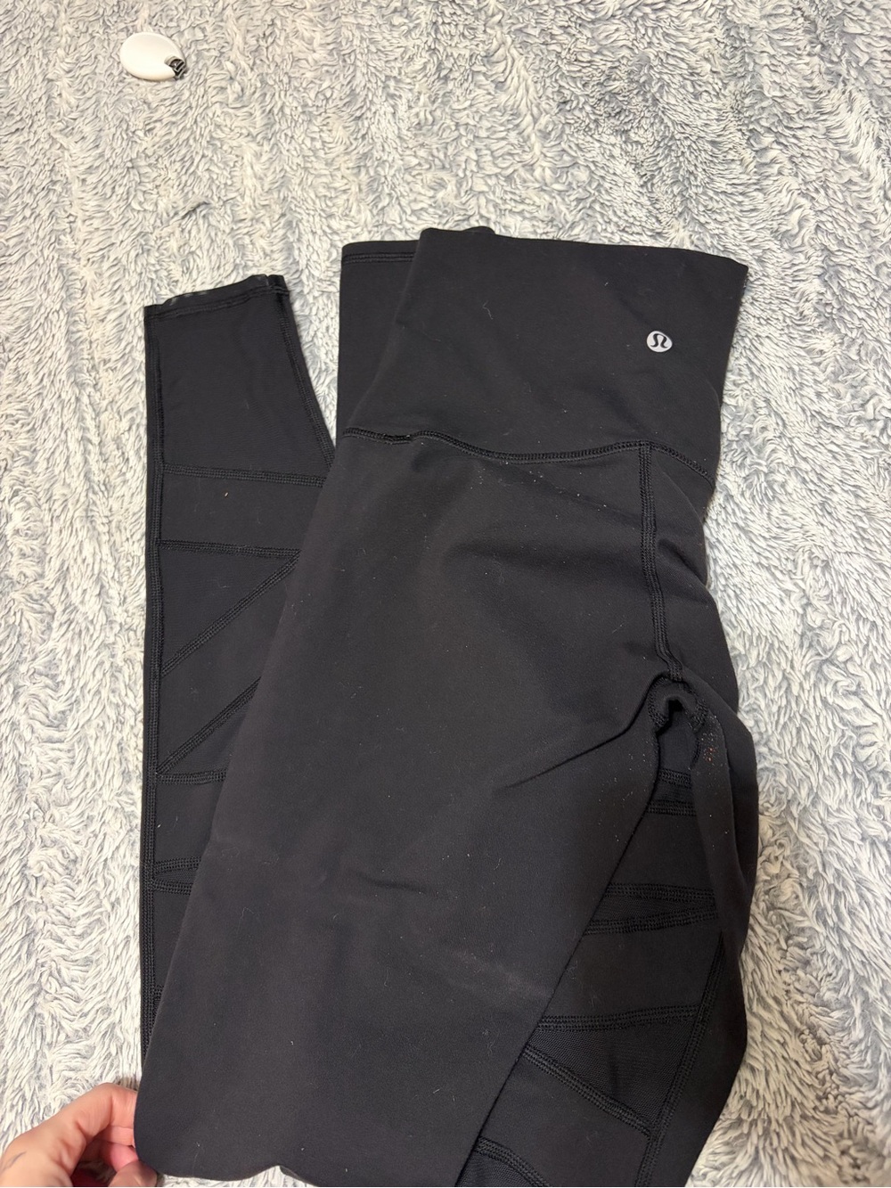 lululemon athletica Black Girls' High-Rise Athletic Leggings